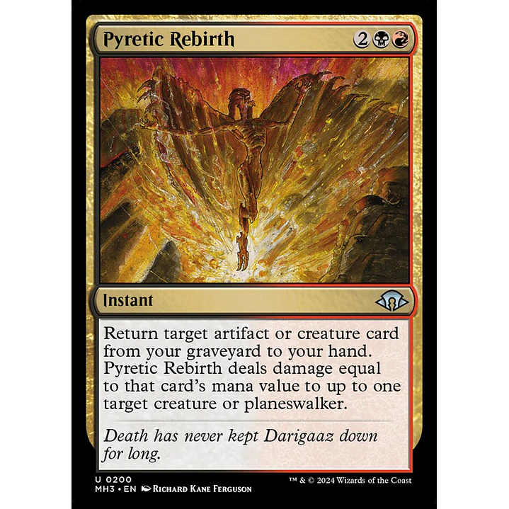 Pyretic Rebirth | Inglés | NM | MH3 1