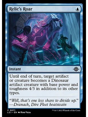 Relic's Roar | Inglés | NM | LCI