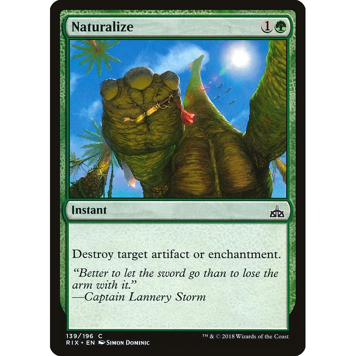 Naturalize | Español | NM | RIX 1