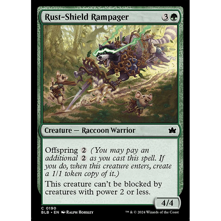 Rust-Shield Rampager | Español | NM | BLB 1