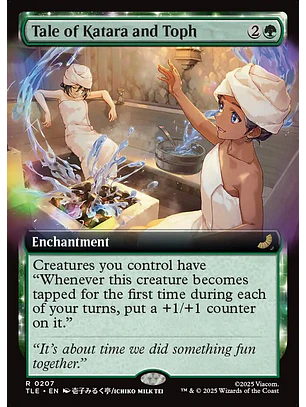 Tale of Katara and Toph (Extended Art foil) | Inglés | NM | TLE