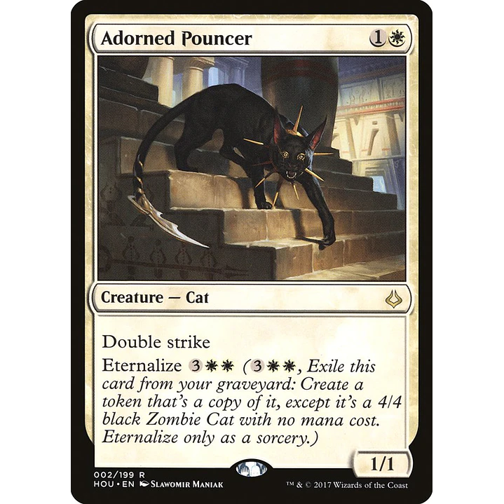 Adorned Pouncer | Español | NM | HOU 1