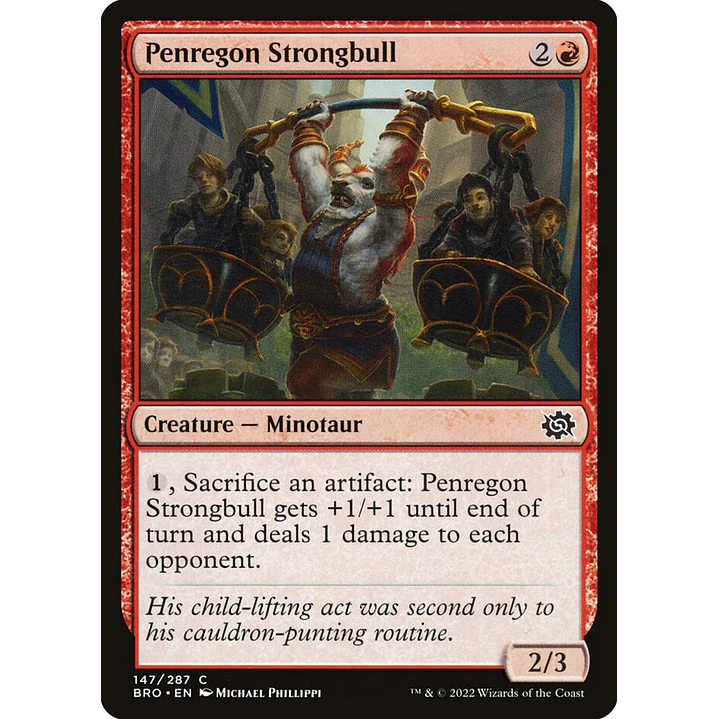 Penregon Strongbull | Español | NM | BRO 1