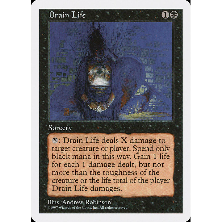 Drain Life (Retro Frame) | Español | NM | 5ED 1