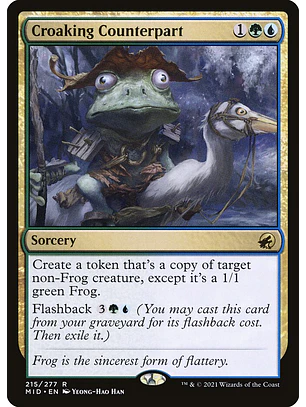 Croaking Counterpart | Inglés | NM | MID