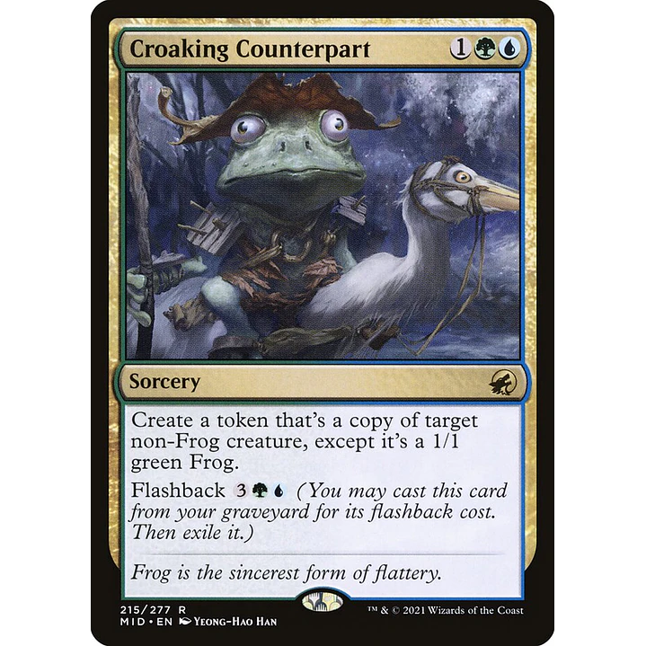 Croaking Counterpart | Inglés | NM | MID 1