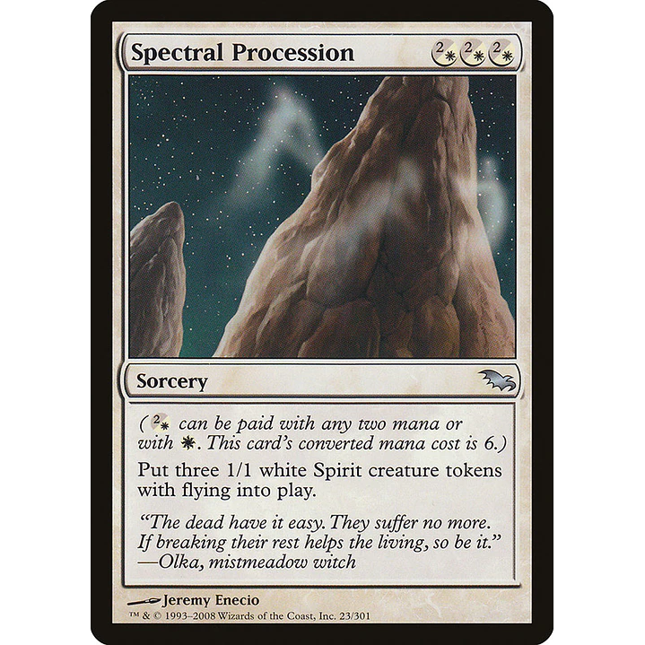 Spectral Procession | Español | NM | SHM 1