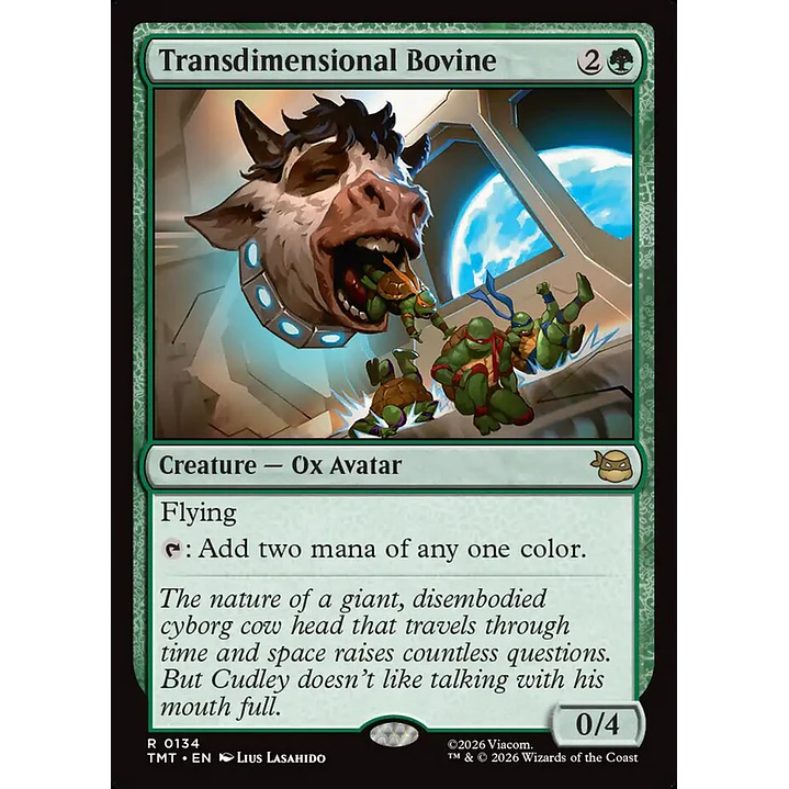 Transdimensional Bovine (foil) | Inglés | NM | TMT 1
