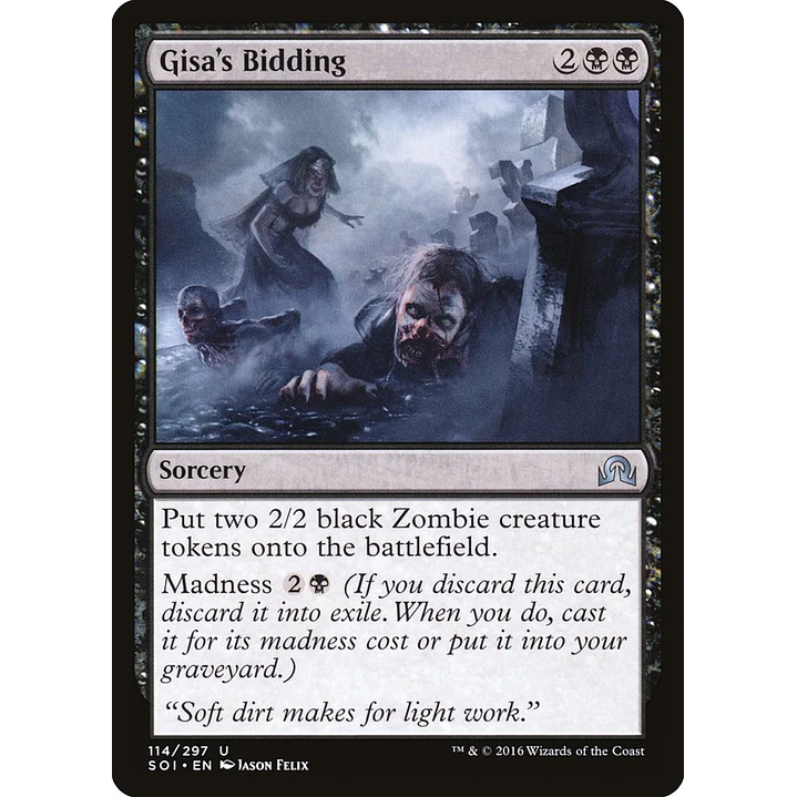 Gisa's Bidding | Español | NM | SOI 1