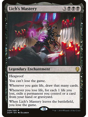 Lich's Mastery | Portugués | NM | DOM