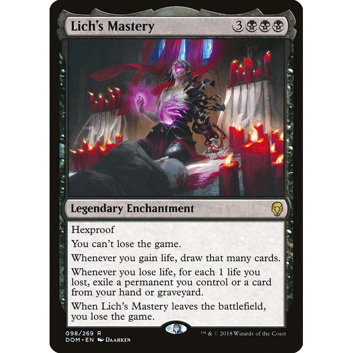 Lich's Mastery | Portugués | NM | DOM 1
