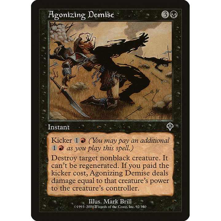 Agonizing Demise (Retro Frame) | Español | HP | INV 1