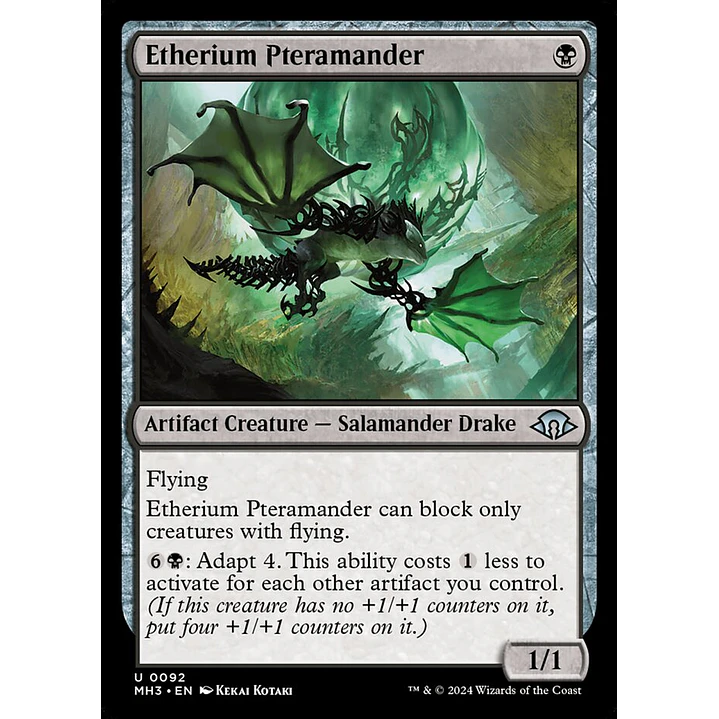 Etherium Pteramander | Español | NM | MH3 1