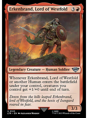 Erkenbrand, Lord of Westfold | Español | NM | LTR