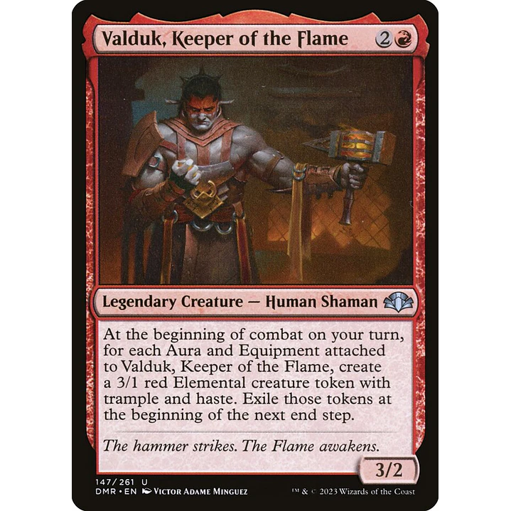 Valduk, Keeper of the Flame | Español | NM | DMR 1