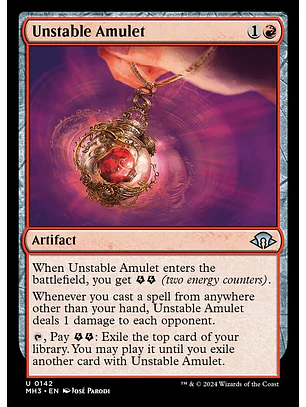 Unstable Amulet | Español | NM | MH3