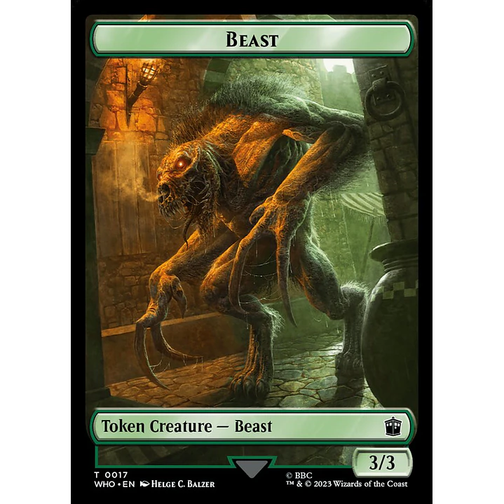 Beast | Inglés | NM | TWHO 1