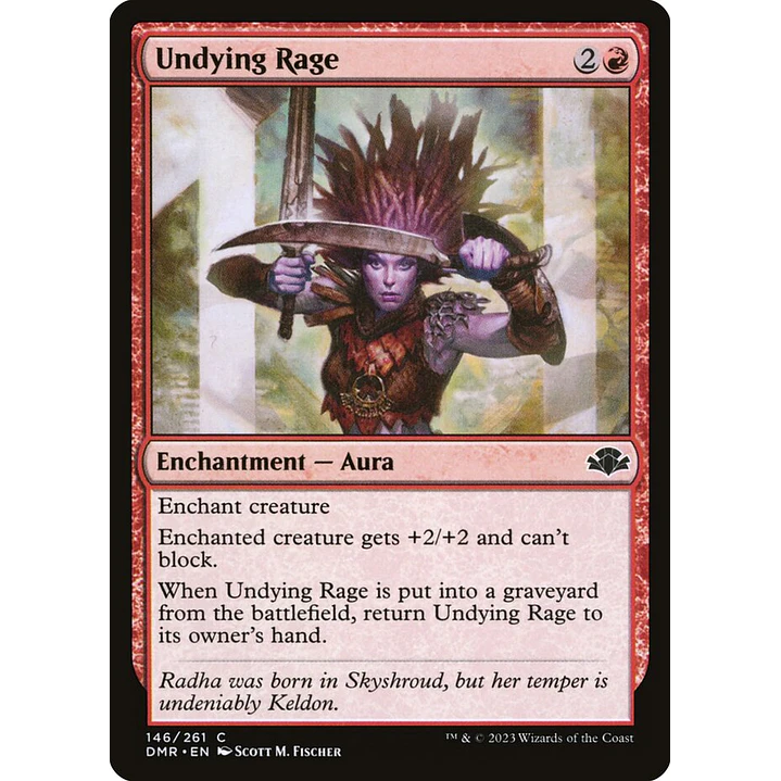 Undying Rage | Español | NM | DMR 1
