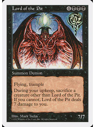 Lord of the Pit (Retro Frame) | Español | NM | 5ED