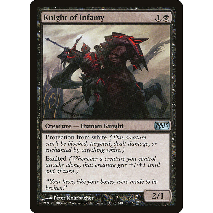 Knight of Infamy | Inglés | NM | M13 1