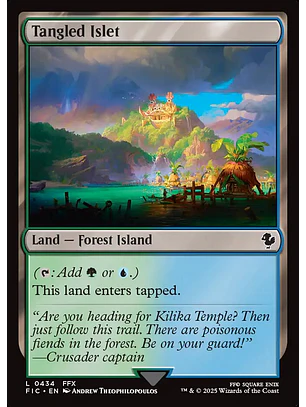 Tangled Islet (Surge Foil) | Español | NM | FIC