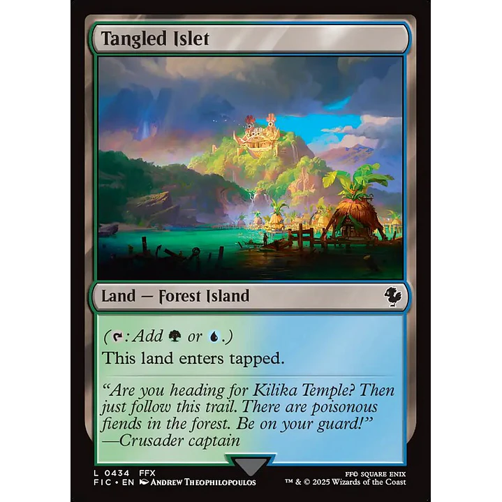 Tangled Islet (Surge Foil) | Español | NM | FIC 1