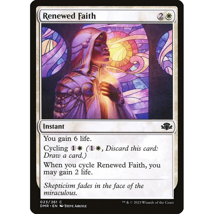 Renewed Faith | Inglés | NM | DMR 1