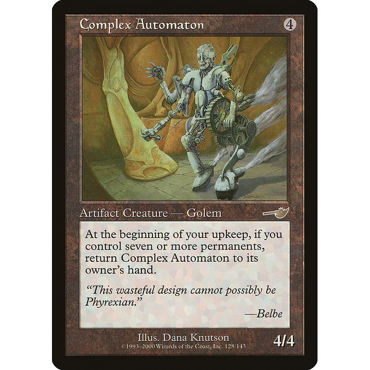 Complex Automaton (Retro Frame) | Español | NM | NEM 1