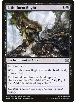 Lithoform Blight | Español | NM | ZNR