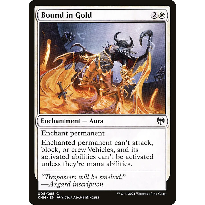 Bound in Gold | Español | NM | KHM 1
