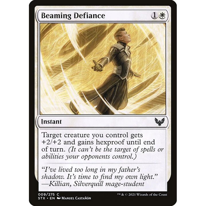 Beaming Defiance | Español | NM | STX 1