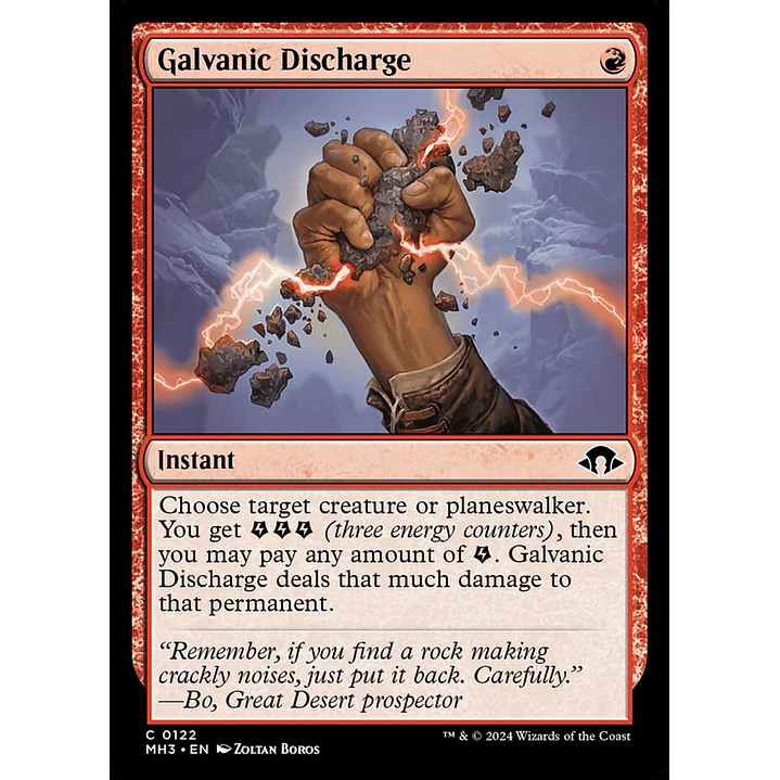 Galvanic Discharge (foil) | Español | NM | MH3 1