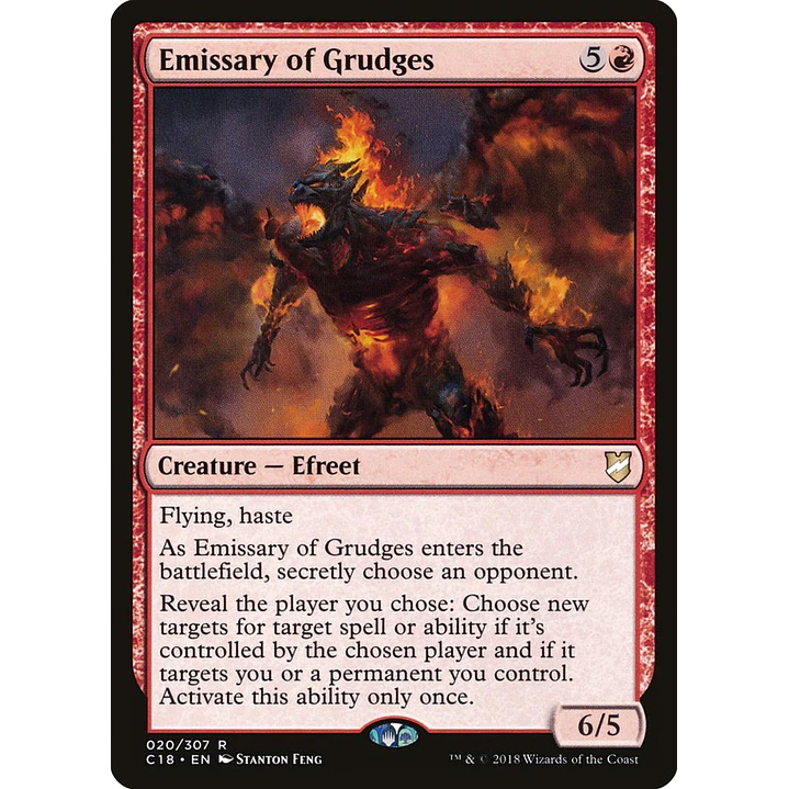 Emissary of Grudges | Inglés | NM | C18 1