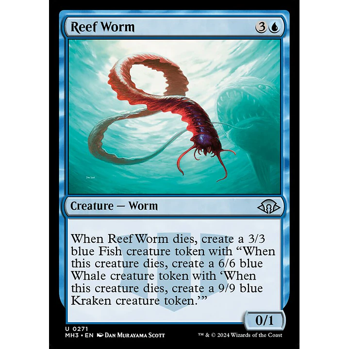 Reef Worm | Inglés | NM | MH3 1