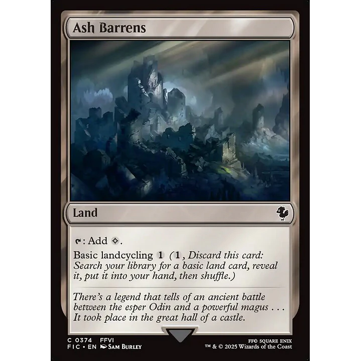 Ash Barrens (Surge Foil) | Español | NM | FIC 1
