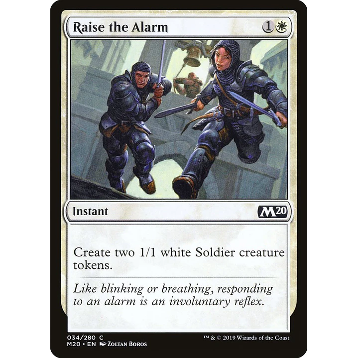 Raise the Alarm | Español | NM | M20 1
