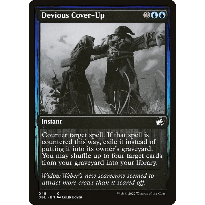 Devious Cover-Up | Inglés | NM | DBL 1