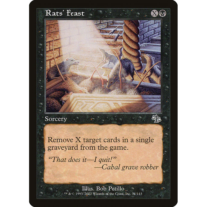 Rats' Feast (Retro Frame) | Español | NM | JUD 1