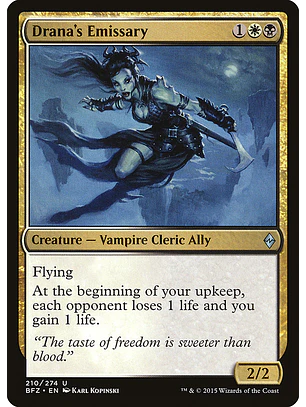 Drana's Emissary | Español | NM | BFZ