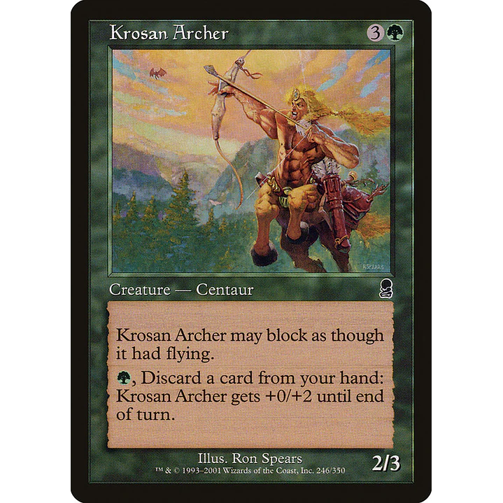 Krosan Archer (Retro Frame) | Español | NM | ODY 1