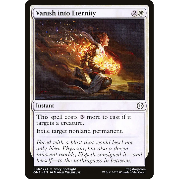 Vanish into Eternity | Español | NM | ONE 1