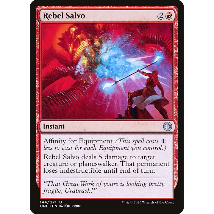 Rebel Salvo (foil) | Inglés | NM | ONE 1