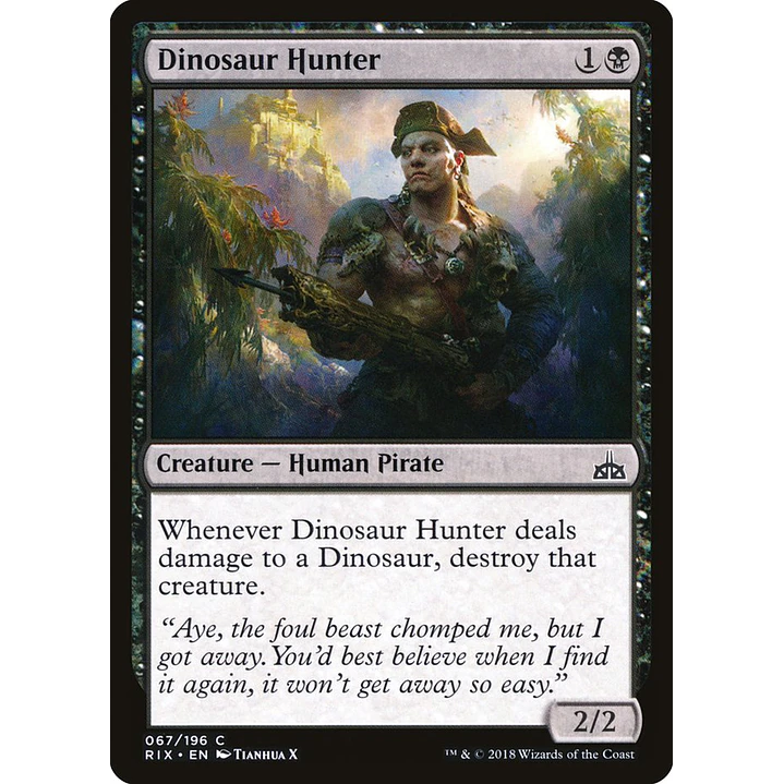 Dinosaur Hunter | Inglés | NM | RIX 1