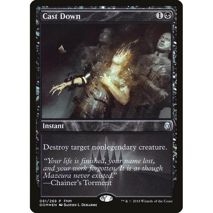 Cast Down (foil) | Español | NM | PDOM 1