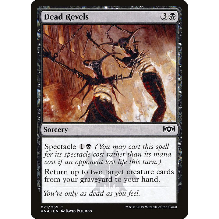 Dead Revels | Inglés | NM | RNA 1