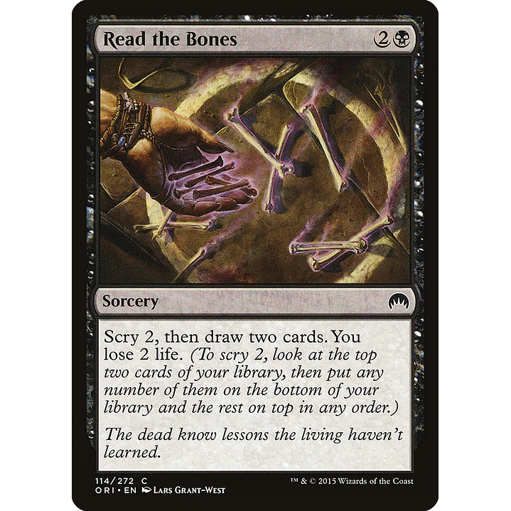 Read the Bones | Español | NM | ORI 1