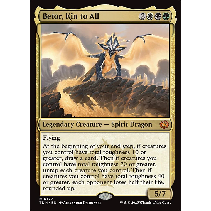 Betor, Kin to All | Inglés | NM | TDM 1