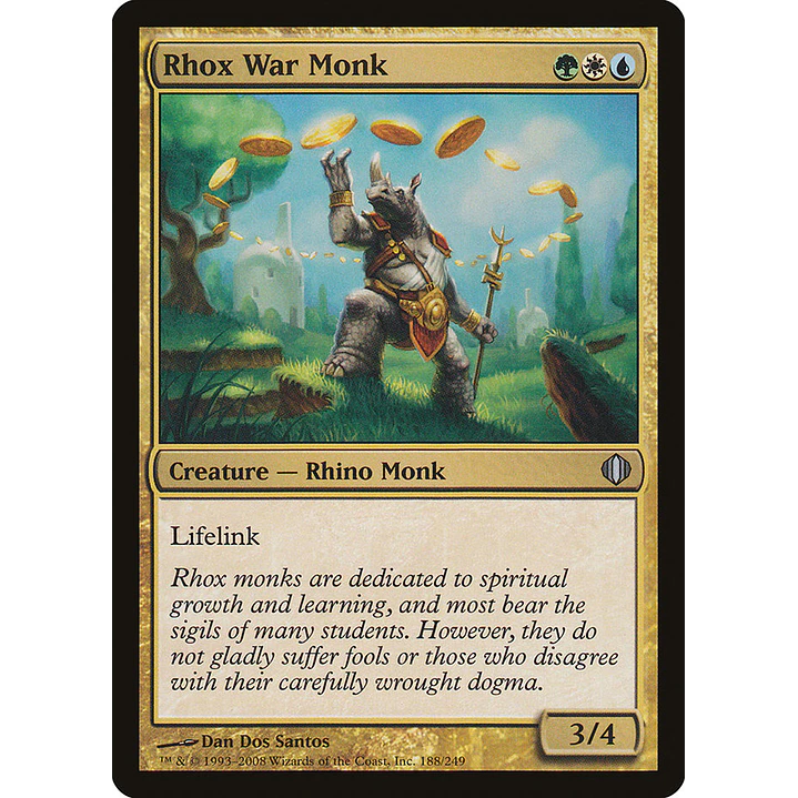 Rhox War Monk | Español | NM | ALA 1