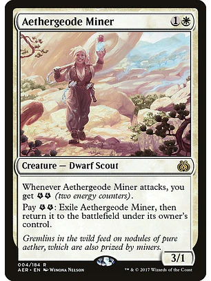 Aethergeode Miner | Español | NM | AER