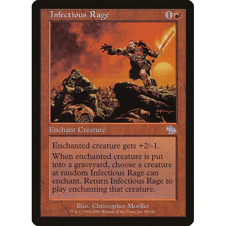 Infectious Rage (Retro Frame) | Español | NM | JUD 1